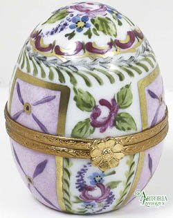 Artoria Limoges Standing Egg w/Perfume Bot.