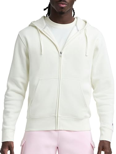 Champion Men's Full-Zip Fleece Hoodie, Standard Fit, Midweight, C Logo, Availab…