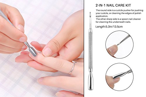 6 Pcs Ingrown Toenail Tools Kit - 6 in 1 Gold Professional Pedicure Toes Treatment Tools with Nail Corrector, Clipper, Cleaner, File for Thick Ingrown Toenails Correction Orthotic Appliance Set