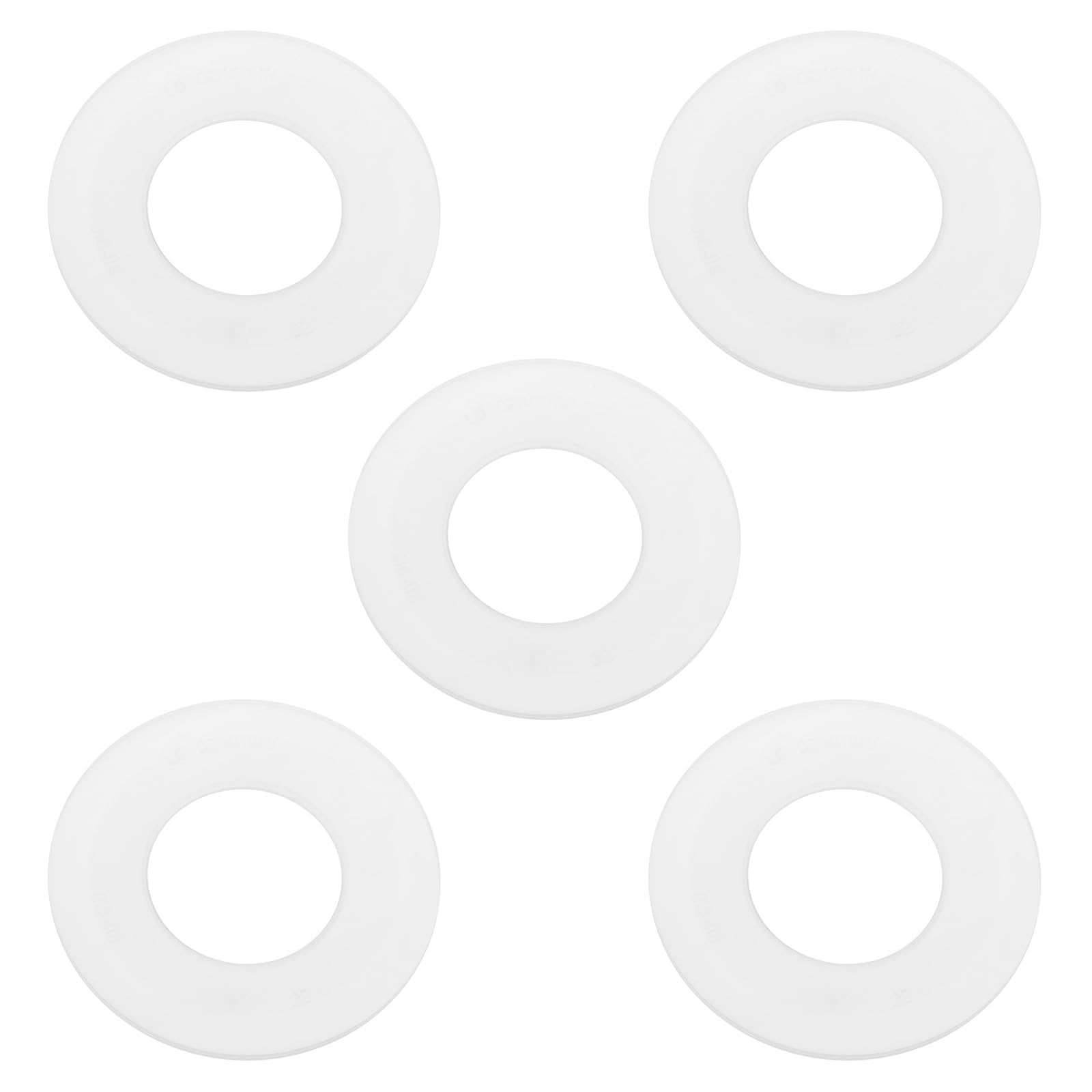 Create idea 5Pcs Toilet Flush Valve Seal Ring Replacement 816.418.00.1 Compatible with Geberit Flush Valves Flush Valve Base Sealing Washer Silicone