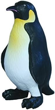 Emperor Penguin Toy Figure - Detailed Animal Toy Made From Soft Latex