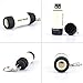 Portable Mini Keychain Flashlight USB Rechargeable Pocket Mini-Torch Ultra Bright Waterproof Pendant Light Lamp Gifts ABS Multicolor For Home Outdoor Activities or Emergencies White