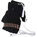 Laptop Women's Men's USB Heated Half and Full Finger Winter Warm Hand Gloves Warmer Wool