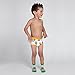 Ez Undeez Toddler Underwear Padded Potty Training Briefs Easy Pull Ups (2 Years, Robots-Blue Solid)