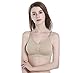 Suekaphin Nursing Wireless Women's Sleeping Maternity Breastfeeding Bra,Large, Black/Beige/Pink/Gray/Purplebean