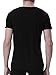 DAVID ARCHY Men's Undershirt Bamboo Rayon Moisture-Wicking Black T-Shirts Stretch Crewneck Tees for Men, 3-Pack (S, Black)
