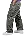YGT Men's Relaxed Straight Chef Dungarees Pull On Cargo Pant