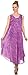 Sakkas 16801 - Laeila Tie Dye Washed Tall Long Sleeveless Tank Top Caftan Dress/Cover up - Purple - OS