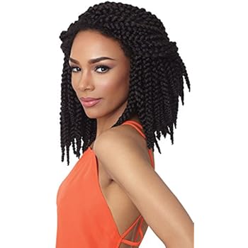 Amazon Com Silike 3d Cubic Twist Crochet Braid 18inch 12roots
