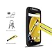 KATIN Moto E2 Screen Protector - [2-Pack] Tempered Glass For Motorola Moto E 2nd Generation 9H Hardness with Lifetime Replacement Warranty