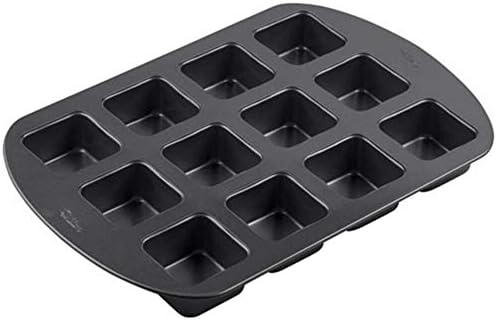 Wilton Brownie Bar Pan, 12-Cavity, Brownie Pan, Steel price in UAE