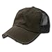 DECKY Vintage Mesh Caps Baseball Cap (Adjtable, Woodland + Chocolate)