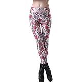 JOYHY Women's Stretchy Plus Size High Waist Leggings Footless Tights