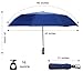 Compact Automatic Travel Umbrella with 10-Rib Strong Windproof Waterproof Anti UV - Sturdy,Portable and Lightweight for Easy Carrying - Auto Open/Close with Ergonomic Handle,Quality Assurance