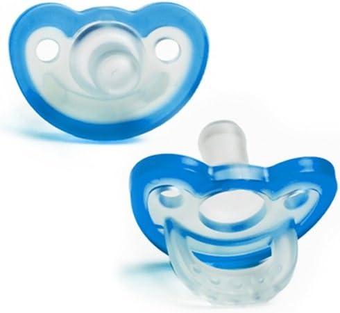 Pack of 2 JOLLYPOP+ Plus Pacifier Dummy 3 mon+ Blue