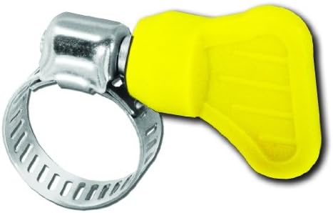 Pro Tie 33262 SAE Size 8 Range 1/2-Inch-13/16-Inch Mini Key All Stainless Hose Clamp, 4-Pack