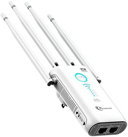 WiFi Range Extender 1200Mbps Gigabit Wifi Booster Signal Extenders Wi-Fi Repeater 4 External Antennas Dual Band AC1200 WiFi Signal Boosters Router /Repeater /Access Point Mode 2.4GHz 5GHz