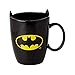 Enesco Our Name is Mud DC Comics Batman Sculpted Coffee Mug, 16 oz, Black