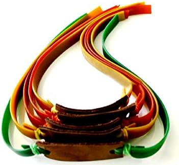 5 Piece/Set Flat Elastic Rubber Bands Ready-made Replaced For Sling Shot Catapult Hunting Shooting