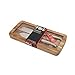 Furi Pro Scalloped East/West Santoku Knife Twin Pack 17cm & 13cm - Gift Boxed