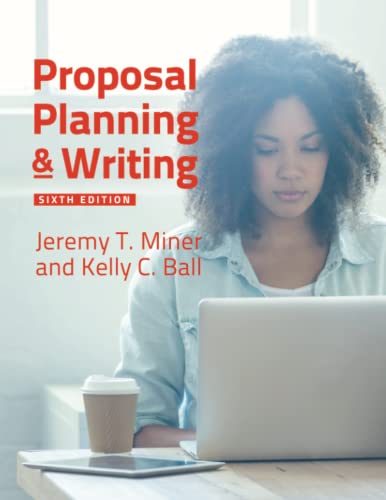 Proposal Planning+Writing