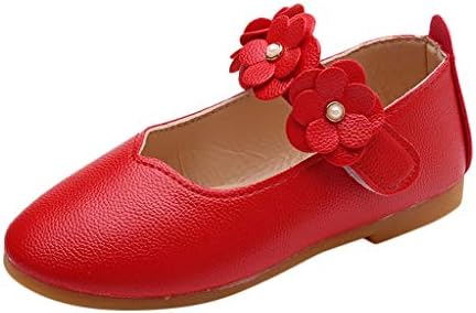Voberry Baby Girl Shoes Slip-on Ballet Flats Uniform Shoes for Toddler Girl Dress Shoes
