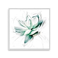 Framed Canvas Wall Art Sketch Canvas Prints Home Artwork Decoration for Living Room,Bedroom - 16x16 inches
