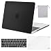 MOSISO MacBook Pro 15 inch Case 2019 2018 2017 2016 Release A1990 A1707, Plastic Hard Shell Case&Keyboard Cover&Screen Protector&Storage Bag Compatible with MacBook Pro 15 Touch Bar, Black primary