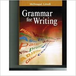 Mcdougal Littell Literature Grammar For Writing Grade 11 American Literature Mcdougal Littel 9780618566211 Books Mcdougal Littell Literature Grammar For Writing Grade 11 American Literature Mcdougal Littel 9780618566211 Books