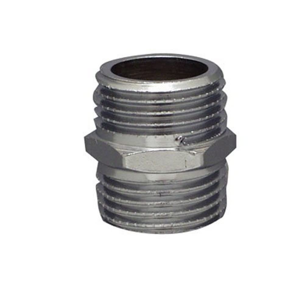 CORNAT TEC386601 1/2-inch Chrome Brass Double Nipple