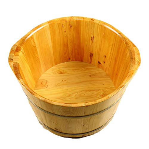 Wooden Foot Basin Pedicure Bowl Spa Massage Home Fragrant Pi