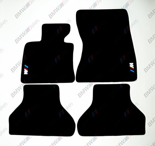 NEW CAR FLOOR MATS BLACK with ///M EMBLEM for BMW X6 series E71