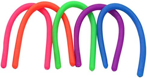 Stretchy String 5Pcs/Set Fidget Toys Anti-Anxiety Squeeze Sensory Toys Relieve Stress Scented Children Super Slow Rising Squeezable Dolls Christmas Gift Decompression Plaything by Pausseo