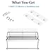 Paper Towel Holder with Shelf Storage, Wall Basket for Kitchen & Bathroom Accessories, No Drilling Adhesive Shelf,Rustproof SUS304 Stainless Steel