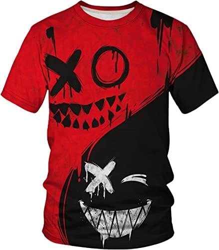 Amazon.com: Dalicoter Men's 3D Print Hip Hop Graffiti Graphic T