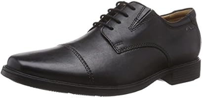 Clarks Tilden Cap - zapatos con cordones de cuero hombre