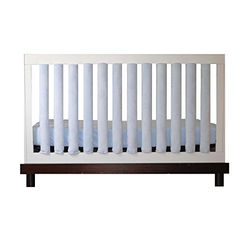 Go Mama Go Designs 24 Pack Wonder Bumpers, Blue/Cream