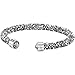 Swarovski Medium Grey Crystaldust Cuff