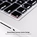 Ultra Thin Crystal Keyboard Cover Compatible with MacBook Air 13, 2015 or Older MacBook Pro 13