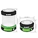 SUAOKI Camping Lantern Led Light Flashlight Rechargeable Battery (Powered by Hand Crank and USB Charging) Collapsible Ultra Compact Great for Hiking Camping Tent Garden Patio etc (Green)