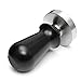 Dfamy Calibrated Coffee Tamper 58 mm Stainless Steel Flat Base Ergonomics Aluminum Handle Coffee Tamper Calibrated 30 LB Press