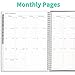 Planner 2019 - Weekly & Monthly Planner with 12 Monthly Tabs, January 2019 - December 2019, Twin-Wire Binding, 8.5