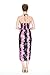 Matching Hawaiian Luau Mother Daughter Butterfly Dress in Pink Panel Black