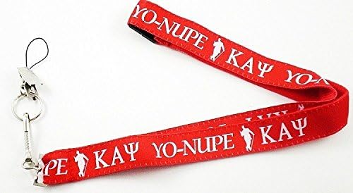 Kappa Alpha Psi Fraternity Woven Lanyard