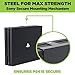 HIDEit 4P PS4 Pro Wall Mount and (2) Controller Wall Mounts (PlayStation 4 Pro Bundle) – HIDEit Behind the TV or DISPLAYit – Made in the USA and Trusted Worldwide Since 2009thumb 3