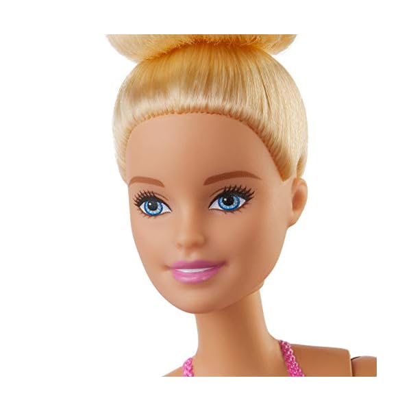 Barbie You Can Be Anything Series, Ballerina, Puppe Ballerina mit blonden Haaren und rosa Tutu, inkl Puppe, Geschenk für Kinder, Spielzeug ab 3 Jahre,GJL59 – Bild 4