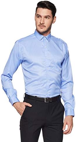 Next Look Men's Plain Slim Fit Formal Shirt