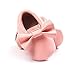 Baby Boys Girls Shoes Soft Sole 0-18 Months Toddler PU Moccassins Crib Shoes with Cute Bowknots Tassels