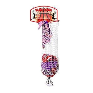 Bundaloo Slam Dunk Basketball Hamper – Over The Door 2 In 1 Hanging Basketball Hoop Or Laundry Hamper Boys & Girls Room…