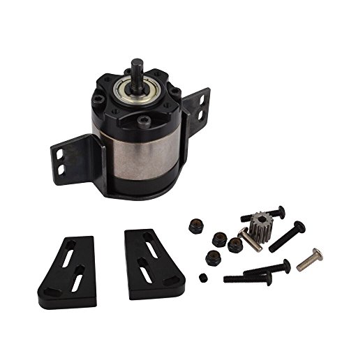 RCAIDONG Metal Gearbox 1:5 Planetary Gear Box for 1/10 RC Crawler D90 D110 RC4WD Truck Car